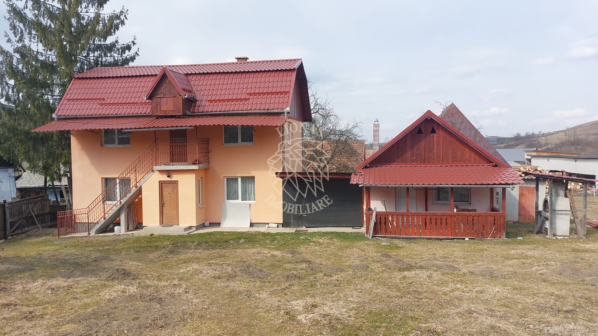 Comision 0% Casă cu teren de 2.841 mp 2 locuințe Margau apropape Cluj si Apuseni - Poză 1