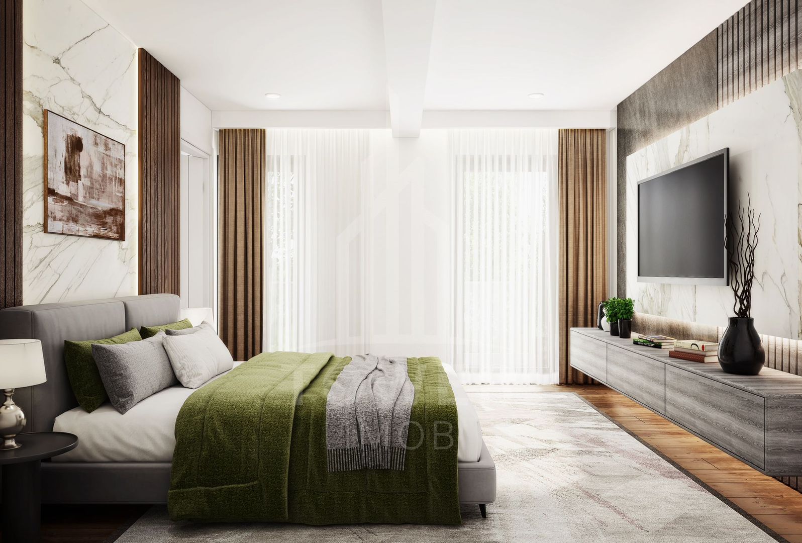 Casă modernă în Cisnădioara / Cisnădie – vedere către Cetatea Cisnădioara - Poză 3