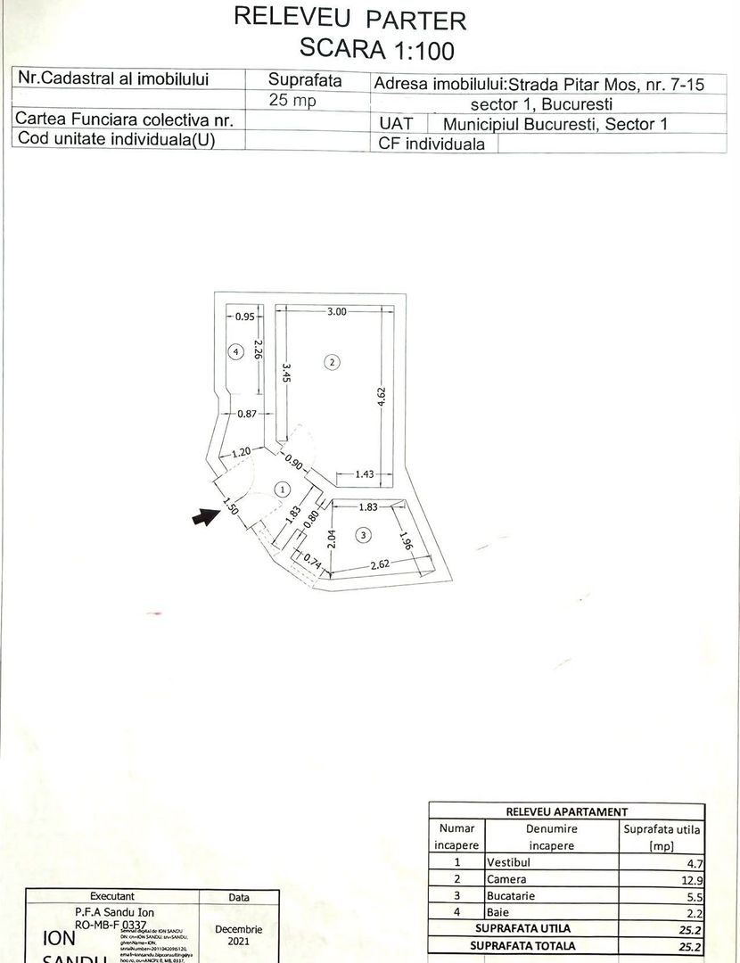Garsoniera situata ultracentral | Pitar Moș | Romana-Cartierul Icoanei - Poză 10