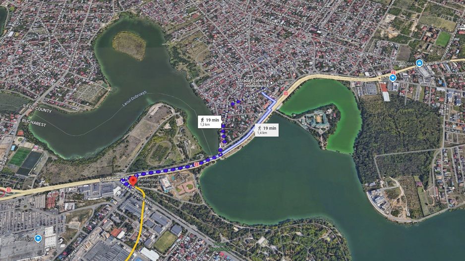 Teren de casa langa lac si metrou - Poză 7