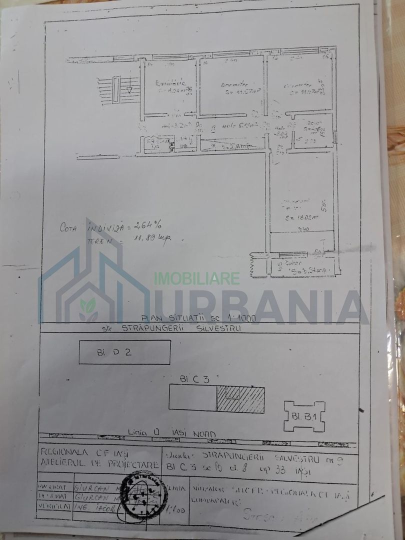 Apartament 3 camere, zona Gării Iași - Poză 7