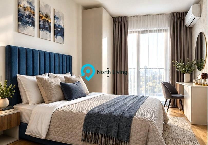 Apartament bloc 2020, mobilat premium, zona Barbu Văcărescu - Poză 8