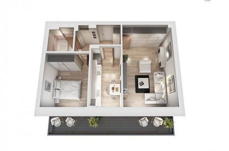 Apartament mobilat si utilat, parcare, Iancu Nicolae 133 - Poză 17