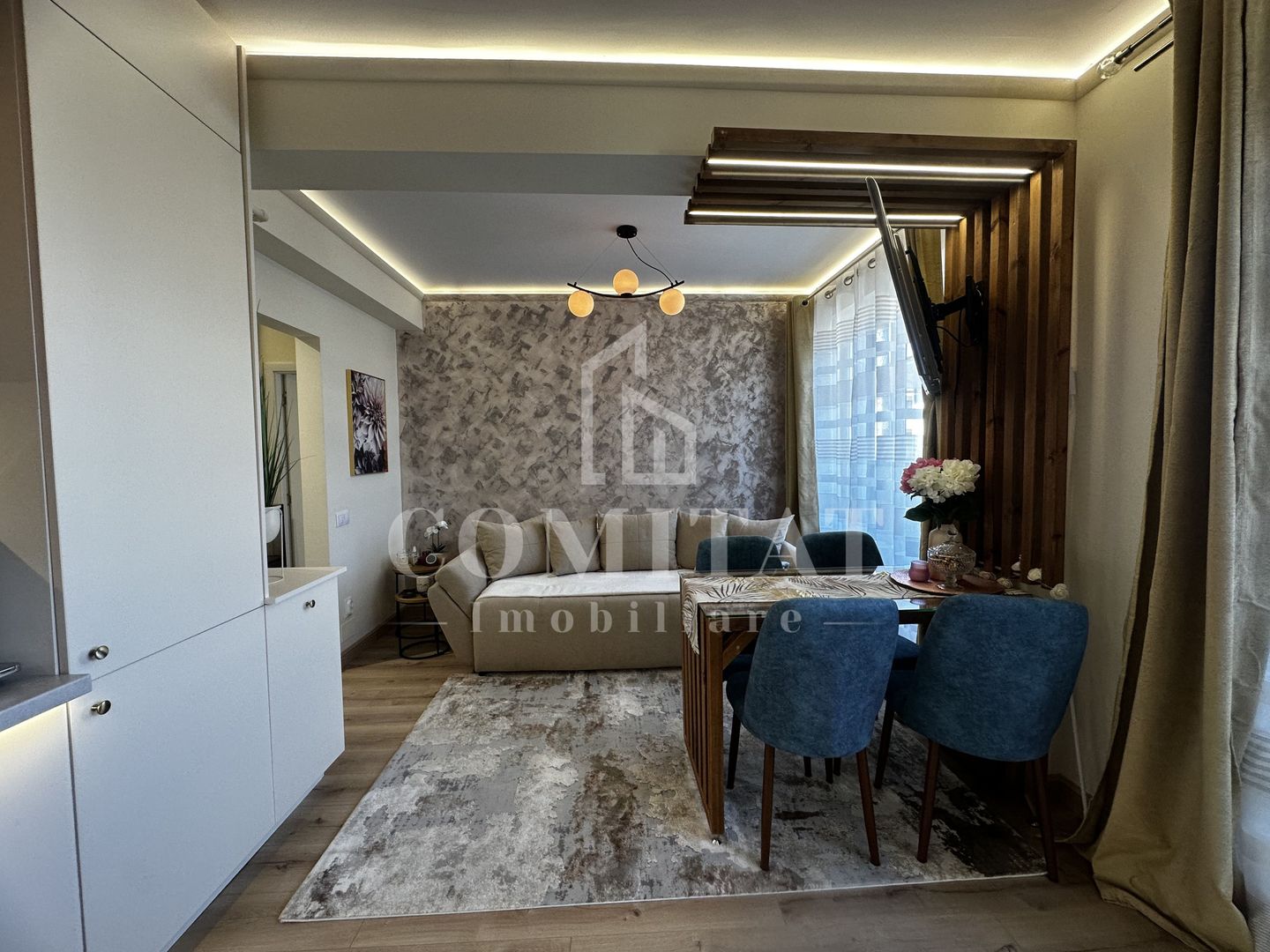 Apartament ultrafinisat | 2 camere | Cartier Terra-Floresti - Poză 5