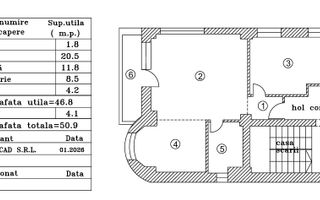 Colentina- Aleea Capidava- 2 camere mobilat/utilat. Renovat 2025 - Schiță 9