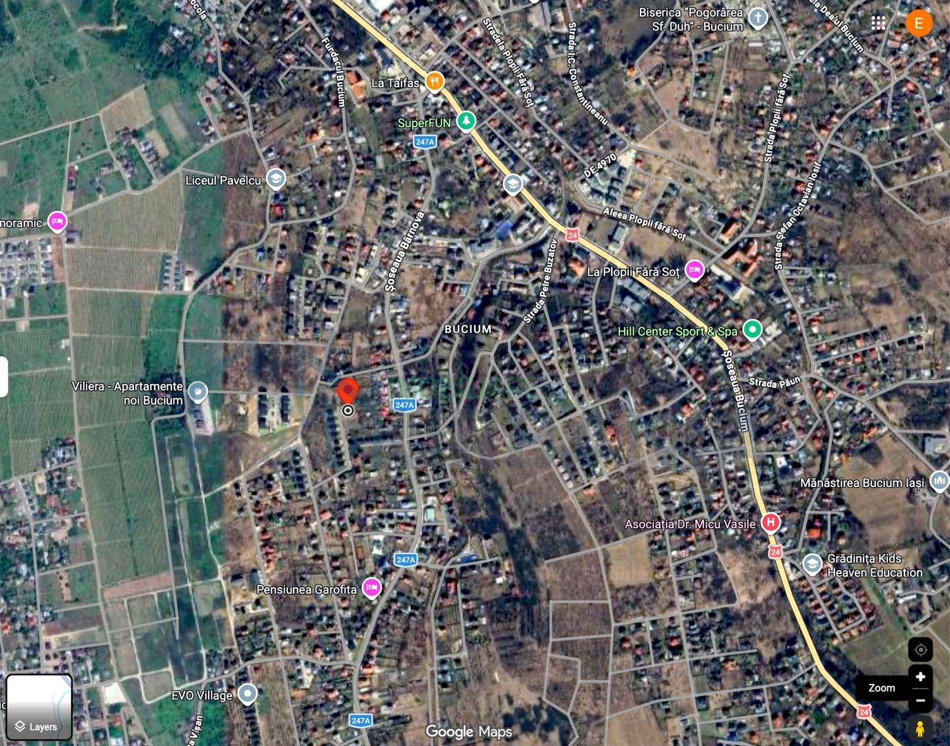 Teren 1000 MP Zona Bucium Iasi cu Utilitati - Poză 4