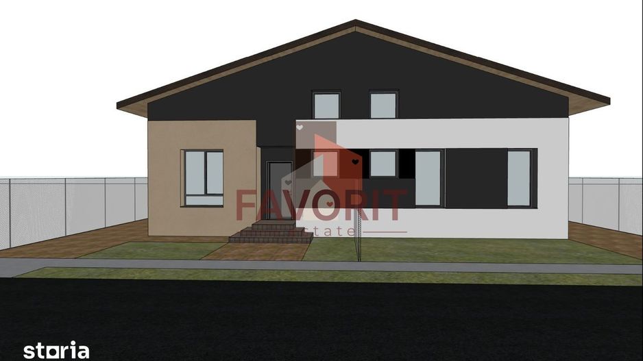 Casa in Sacalaz | 3 camere | Terasa acoperita | Toate utilitatile | - Poză 1