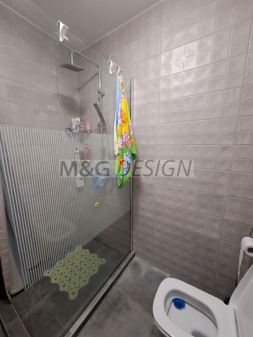 3 camere  bloc nou, 80 mp utili , balcon de 20 m - Poză 26