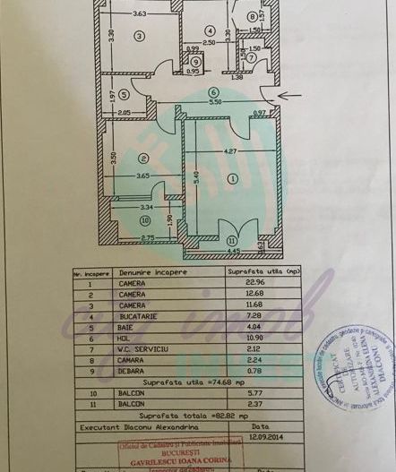 3 camere mobilat si utilat complet Bd. Burebista-Centrala Proprie - Poză 3