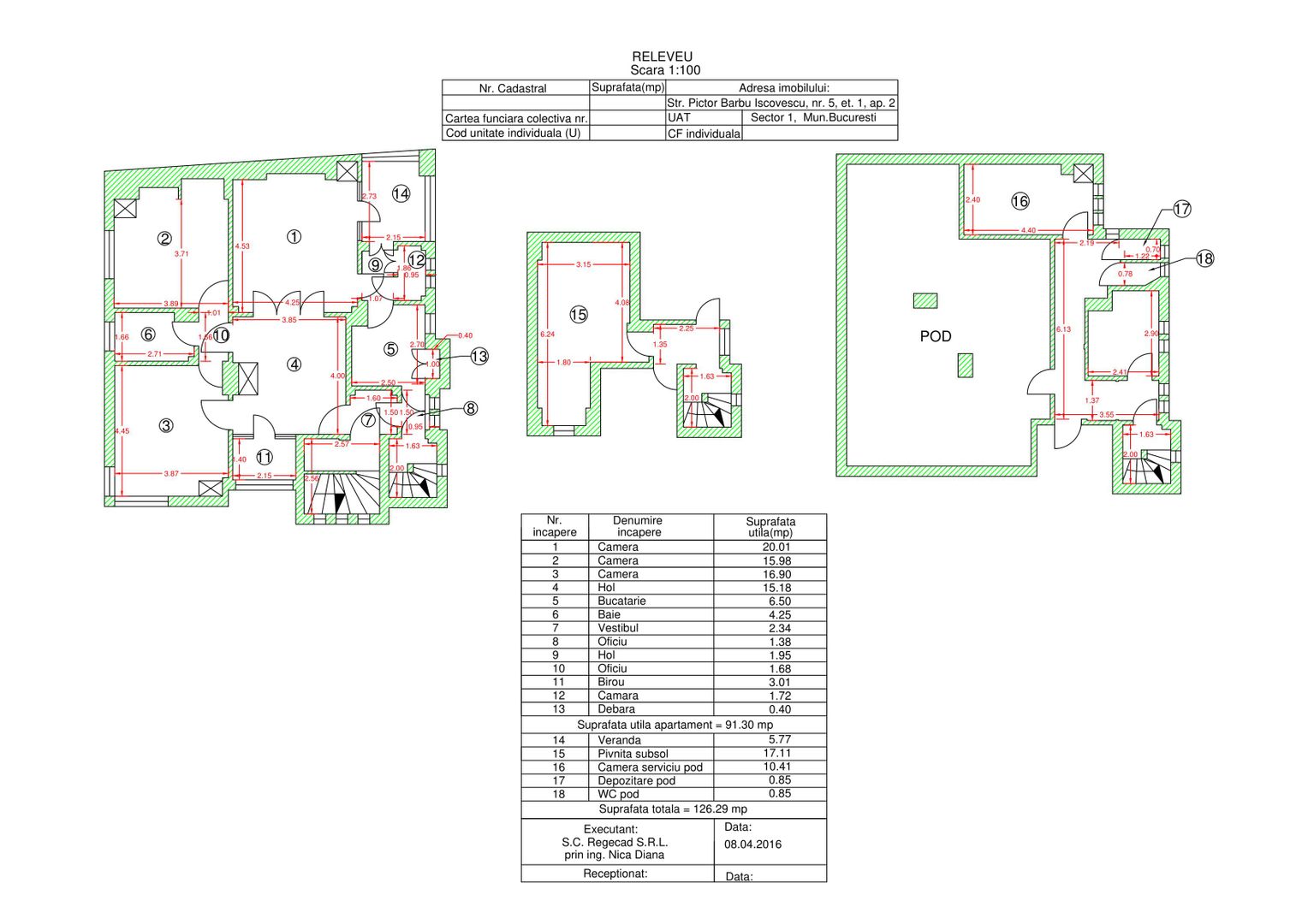 Vila Primaverii 300 mp utili teren 250 mp 2 apartamente - Poză 2