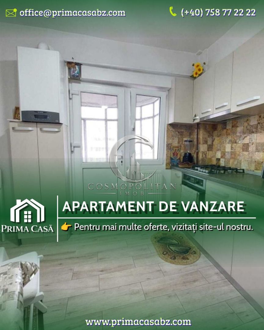 Apartament cu 3 camere zona 0 ~ etaj 5 din 6 ~ Confort 1 decomandat ~ renovat - Poză 1
