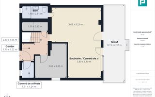Duplex luminos 101 mp utili, teren 350mp în Covaci - Poză 6