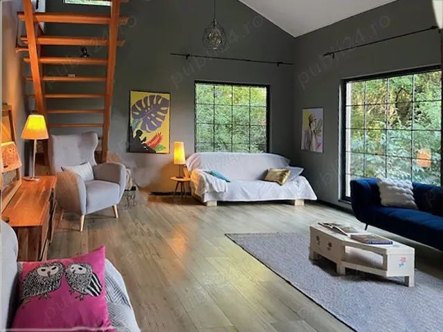 Vila unică de inchiriat ! Balteni | pe malul lacului Scrovistea - Poză 6