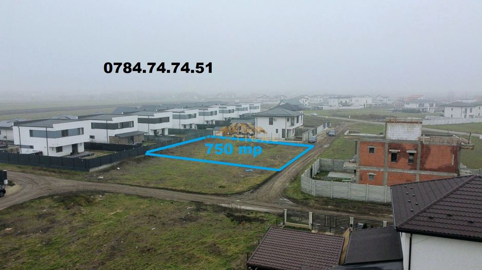 Teren 750 mp constructie imediata - comuna Berceni - Poză 3