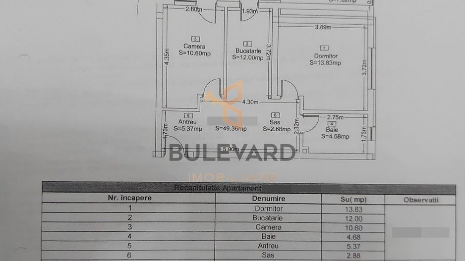 Apartament cu 2 camere decomandate! - Poză 10