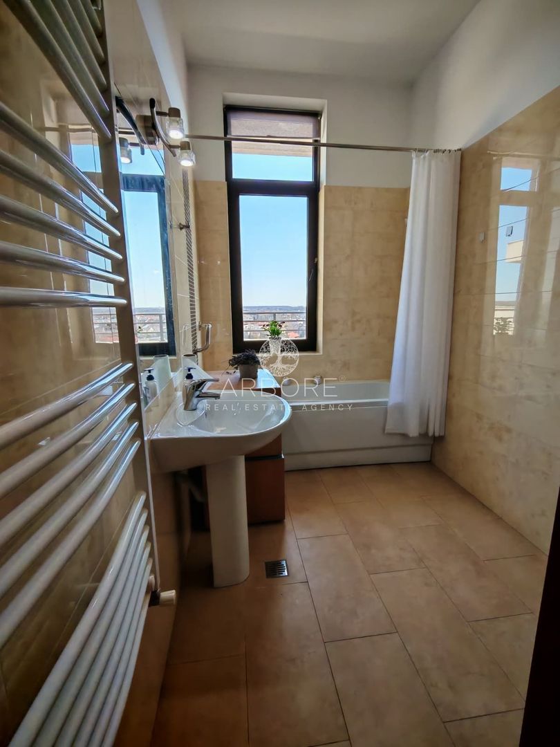 Penthouse 5 camere 250 mp lângă Ambasada SUA , zona Băneasa București - Poză 23