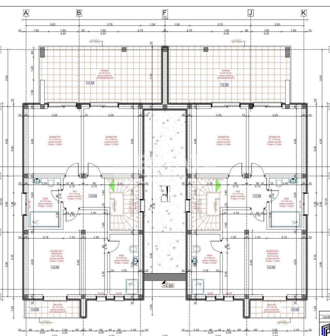 Duplex cu 5 camere despartit prin garaj in Mosnita Noua - Poză 5