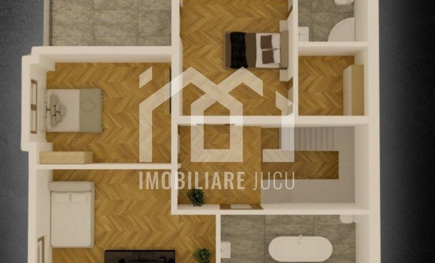 Casa individuala, 4 camere, Teren 750mp, Garaj, Jucu de Mijloc PANEMAR - Poză 3