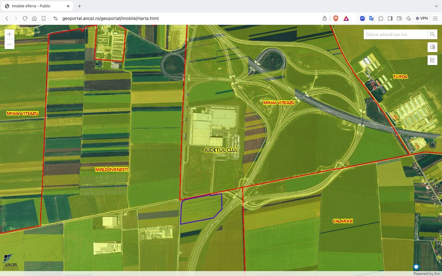 Teren Intravilan Bădeni - Turda 78.349 mp cu acces la Autostrazile A3 si A10 - Poză 4