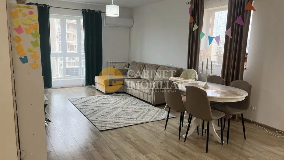 3 camere, decomandat, etaj 6/9, 75mp, 2 bai, liber! - Poză 1