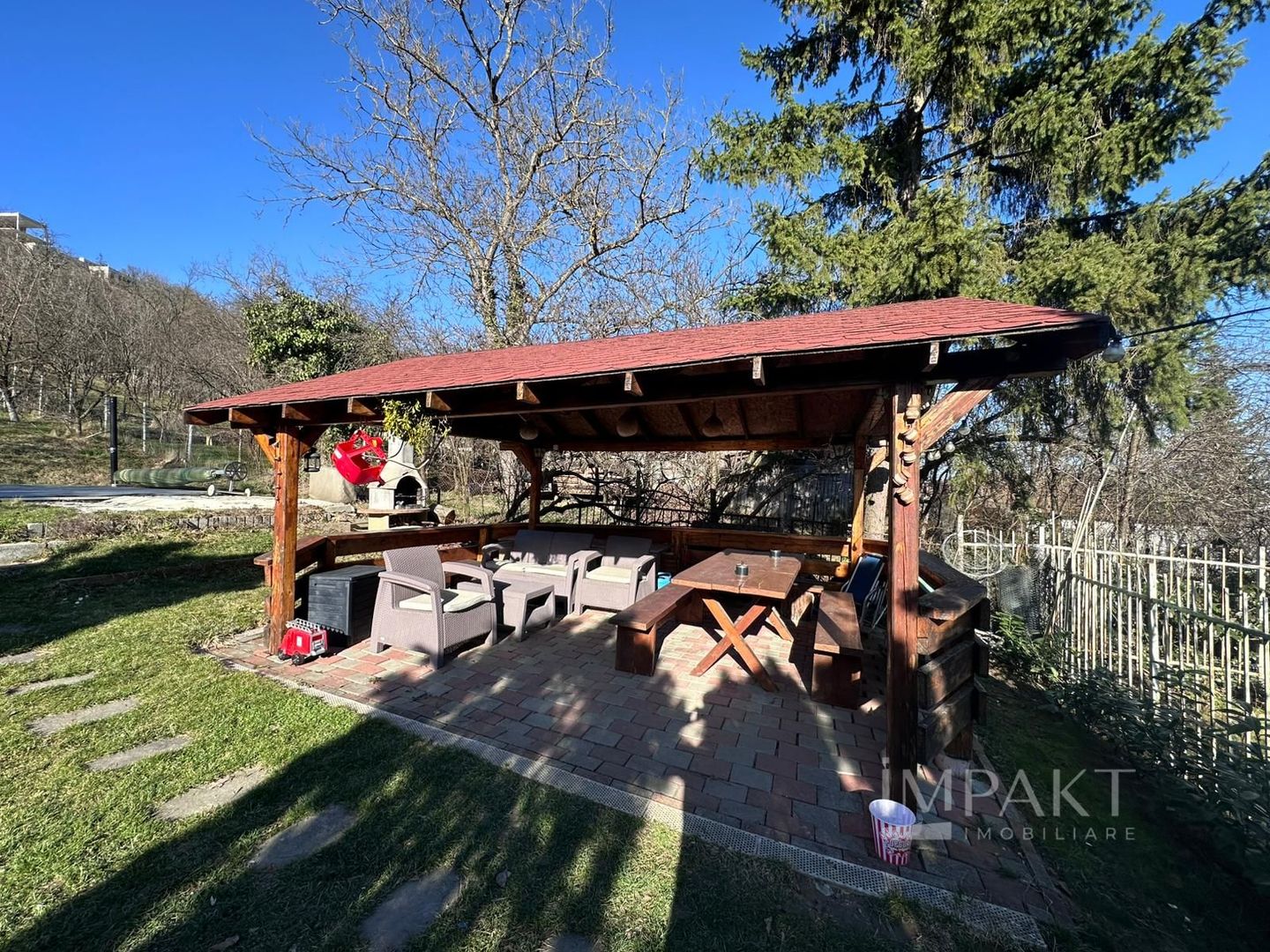 Duplex 4 camere, piscina si curte 2500 mp | de inchiriat Grigorescu - Poză 16