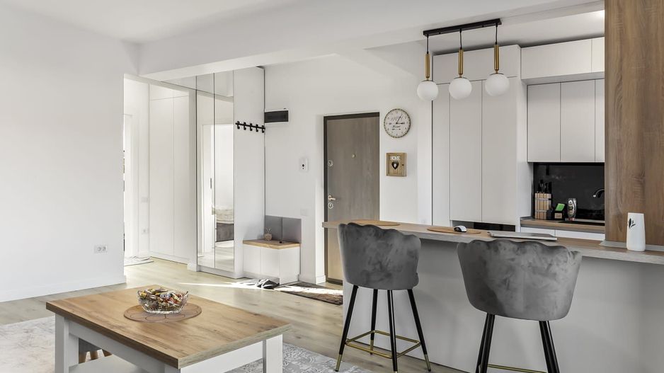 Proiect rezidențial nou – Apartamente  cu 2 camere și penthouse-uri - Poză 3