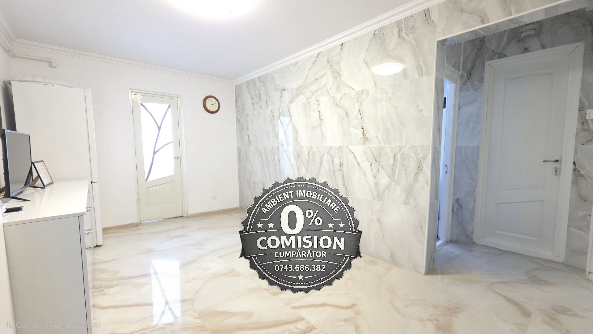 Apartament cu 2 camere (modificat în 3 cam.), etaj 1, VASLUI-zona CRUCEA GĂRII; - Poză 5