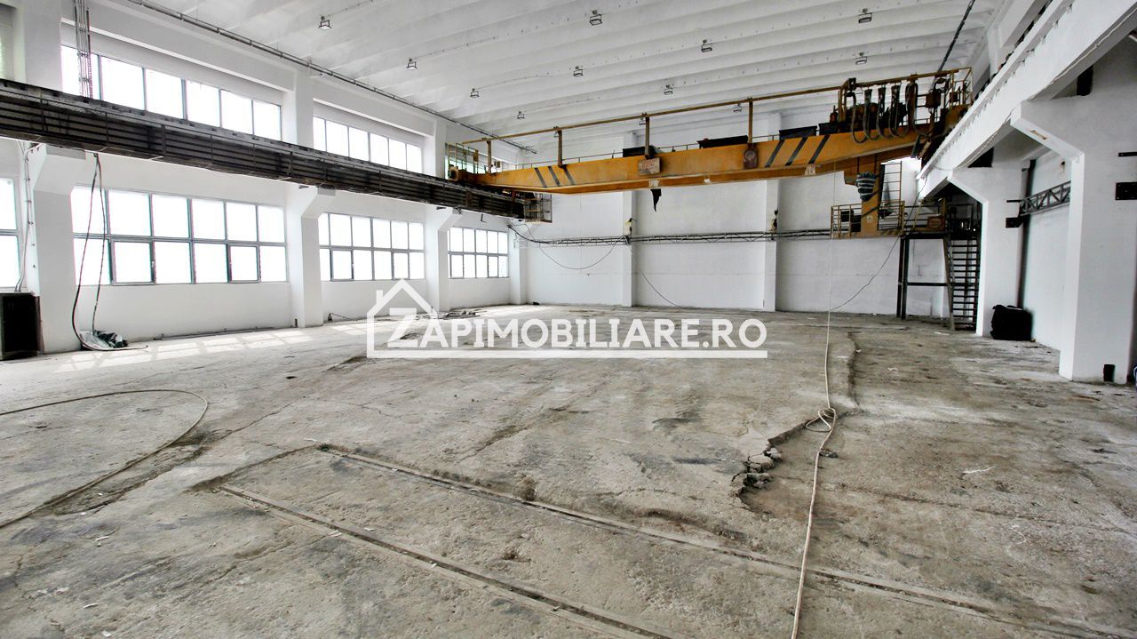 Hale de 1000mp.650mp.360mp.cu pod rulant birouri 200-80-50mp - Poză 3