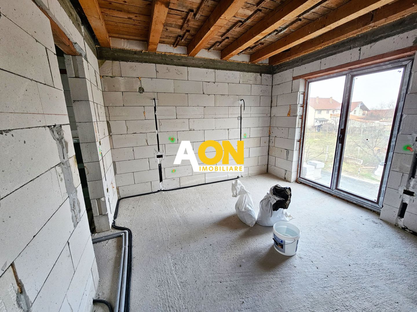 Casă S+P+1 la roșu, 5 camere, teren 500 mp, Ampoi 3, Alba Iulia - Poză 13