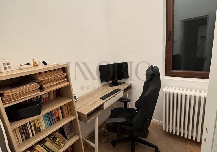 Apartament 2 camere + birou 100 m2 - imobil interbelic | Piata Romana - Poză 6