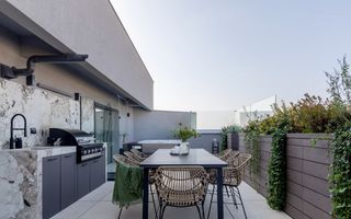 Designer penthouse lux I vedere panoramica oras I terasa jacuzii - Poză 14