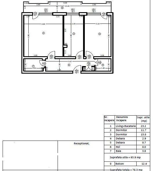 3 camere de vânzare – Ultracentral - Ramada - Poză 2