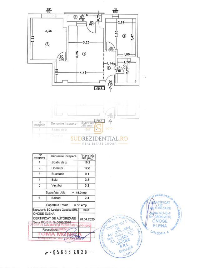 Apartament 2 camere de vanzare, loc de parcare inclus,zona Grand Arena - Poză 10
