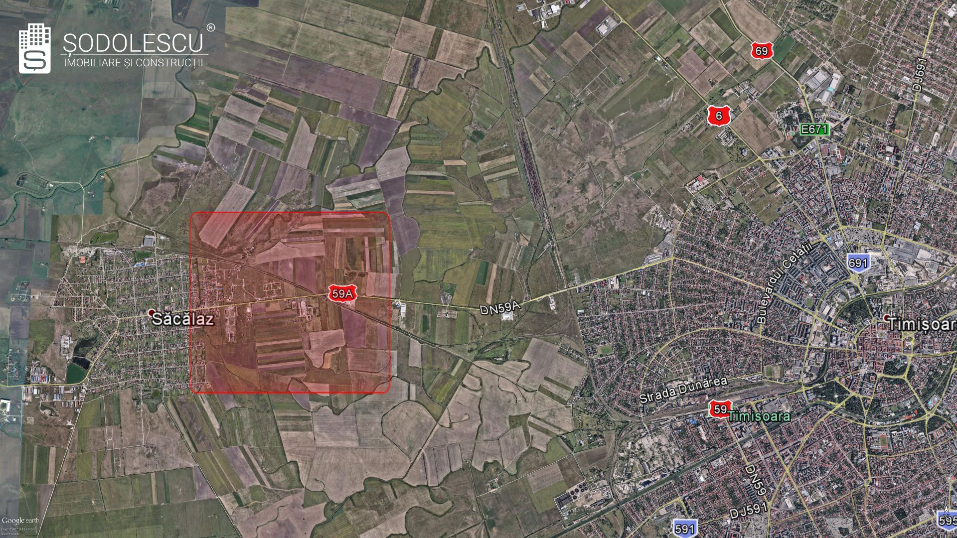 Teren 25,000 mp Timisoara / DN  59 - Poză 2