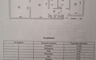 Ap 3 camere | 60mp | et. intermediar | Zona Podu Roș - 123.000E - Poză 10