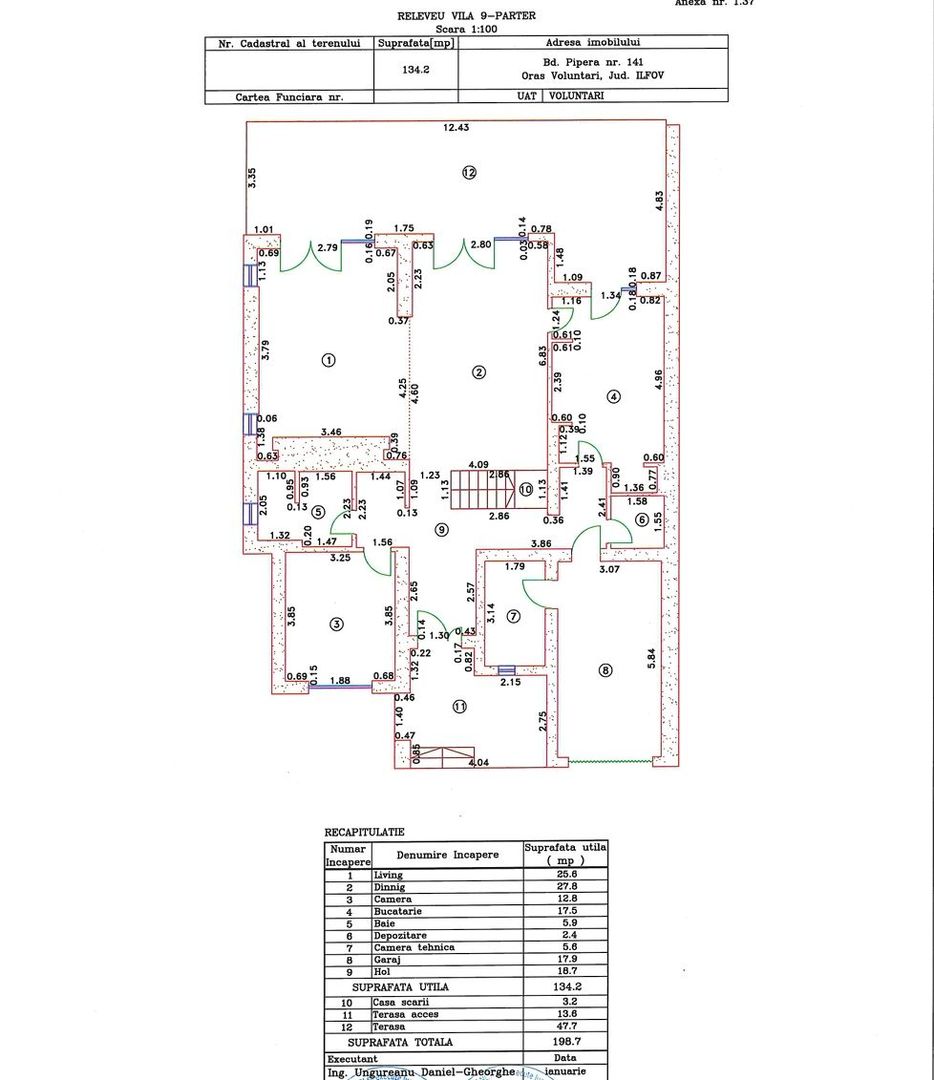 Vila duplex premium cu piscină | Oxford Gardens – Pipera |Lângă pădure - Schiță 22