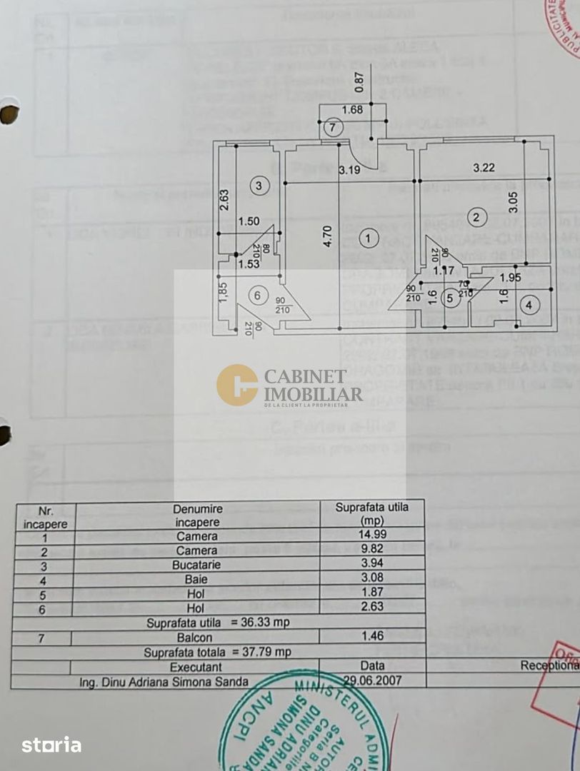 2 Camere | Credit | 4/10 | Centrala | Lujer X Gorj - Schiță 13