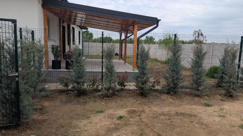 CASA INDIVIDUALA DOMNESTI, 4 CAMERE, INCALZIRE PARDOSEALA, COMIS 0% - Poză 2