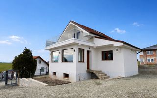 Casă la cheie în Șura Mare, cu priveliște superbă spre Sibiu și munți - Poză 1