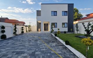 Casă modernă de lux – 4 camere, teren 373 mp, curte amenajată - Poză 1