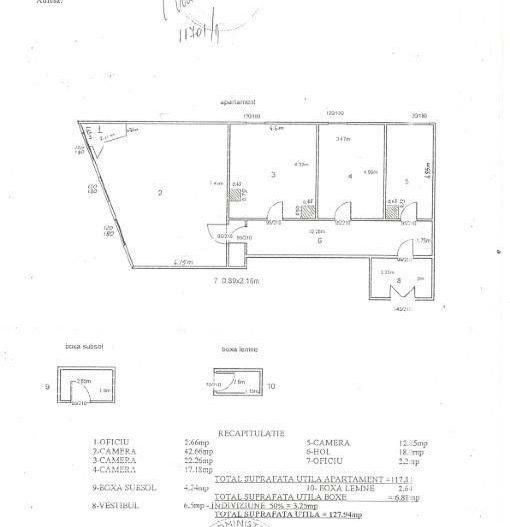 Ag BRASADAS închiriază BIROU 4 cam 120 mp Piaţa Romană. - Poză 9