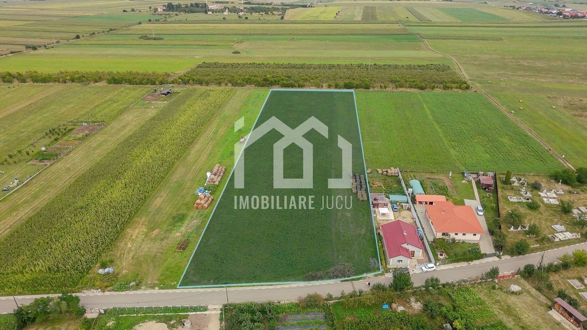 Teren INT construcție duplex / case cuplate 1503 mp - Jucu de Sus - Poză 1