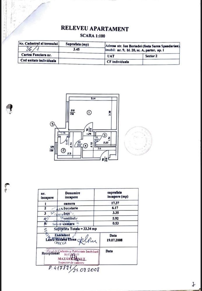 Garsoniera, Studio, Obor apropae de parc, potential spatiu comercial - Poză 8