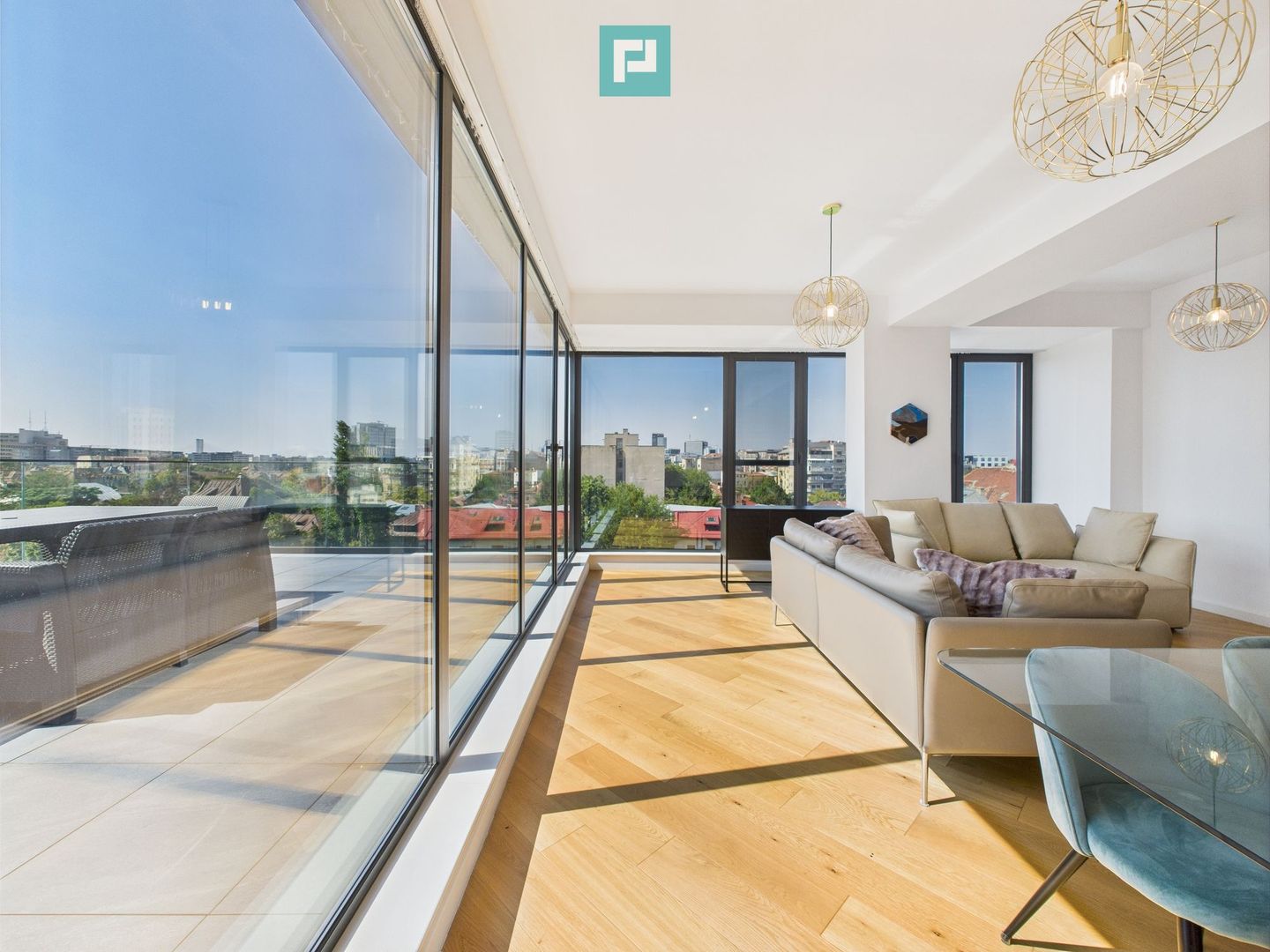 Apartament cu vedere panoramică și terasă, zona Cișmigiu - Poză 3