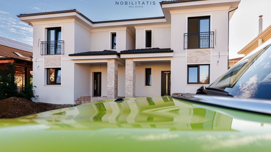 Duplex nou deosebit - despartit prin camera tehnica | Curte amenajata - Poză 3