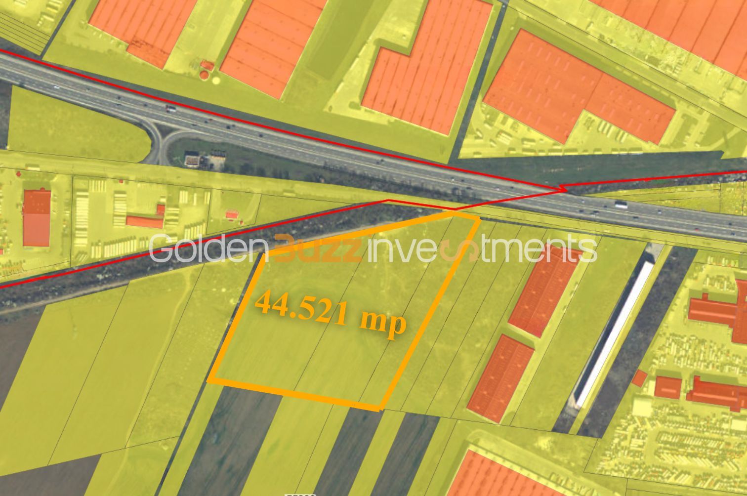 Teren industrial premium – A1 București–Pitești - 4,5 ha - Poză 3