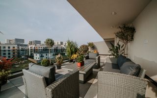 Penthouse 2 camere mobilat utilat panouri solare pompa caldura - Poză 11