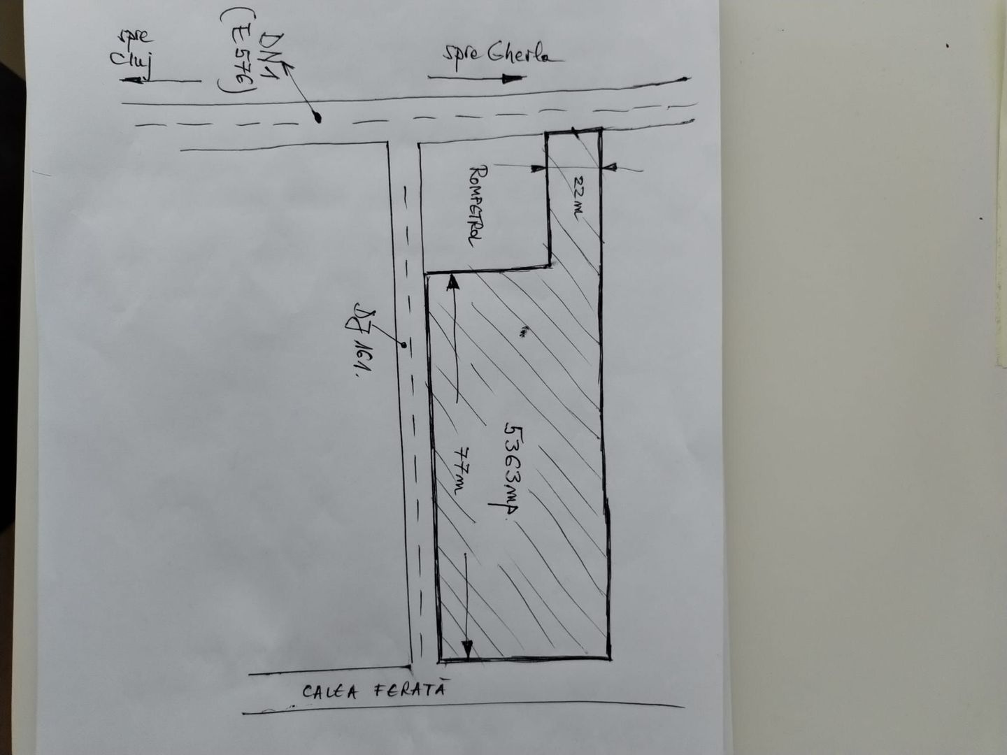 Teren cu regim economic -zona de utilitati publice - Poză 3