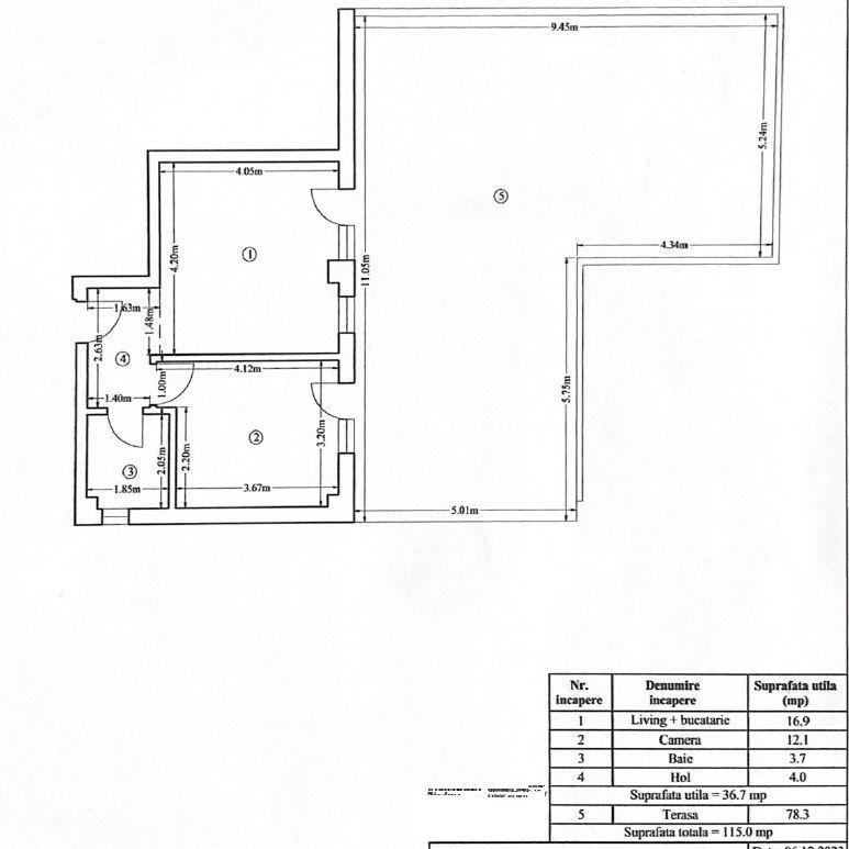 Apartament doua camere, complex Maramures-Otopeni - Poză 10
