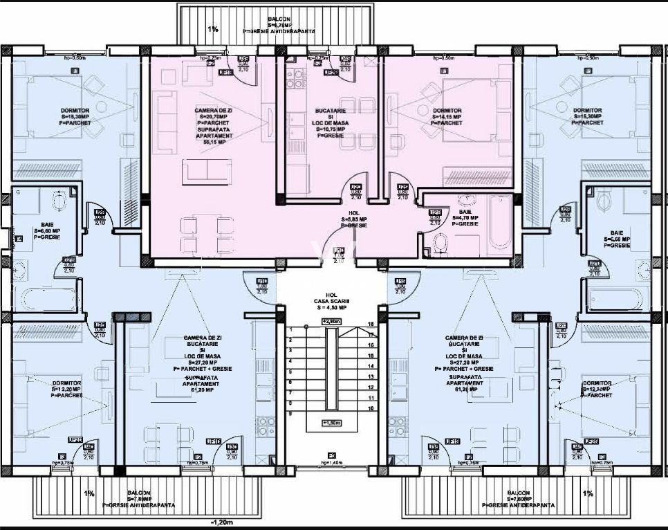 Apartament 2 camere Piata Rahovei, Dedeman, Sibiu - Poză 6